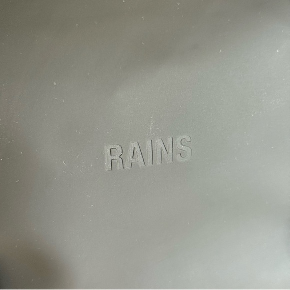 Rains Black Small Weekender Duffel Bag - Picture 3 of 16